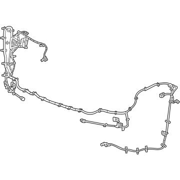 GM 85712325 Harness Assembly-Front Object Alarm Sensor Wiring 85712325 GM Harness Assembly-Front Object Alarm Sensor Wiring Illustration 1 of 1