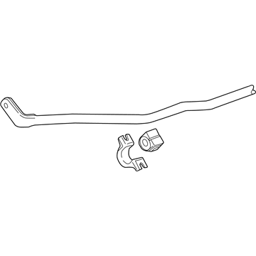 GM 84119838 Stabilizer Bar 84119838 GM Stabilizer Bar Illustration 1 of 1