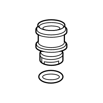 GM 12698498 Filler Tube 12698498 GM Filler Tube Illustration 1 of 1