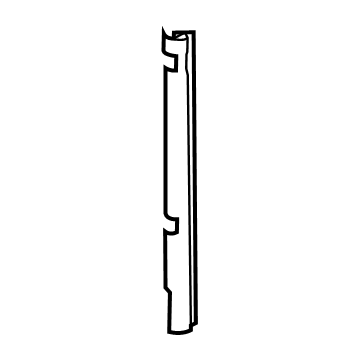 GM 84672585 Side Seal, Passenger Side 84672585 GM Side Seal, Passenger Side Illustration 1 of 1