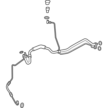 84790566 GM Suction Hose Illustration 1 of 1