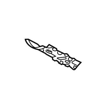 84573992 GM Floor Extension, Rear Passenger Side Illustration 1 of 1