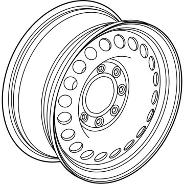 Chevy Silverado EV Spare Wheel - 85162242