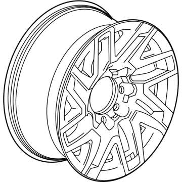Chevy Silverado EV Spare Wheel - 85545879