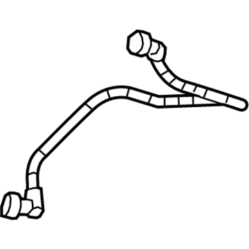 Chevy Corvette PCV Hose - 12641256