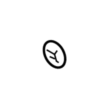 GM 22958357 Release Handle Cap, Passenger Side 22958357 GM Release Handle Cap, Passenger Side Illustration 1 of 1