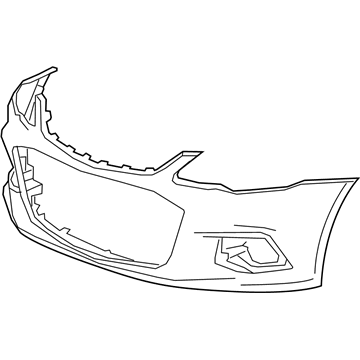 Chevy Sonic Bumper Cover - 42518455
