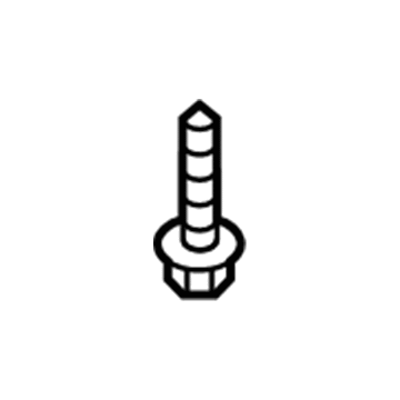Chevy 11570637 Bumper Cover Bolt