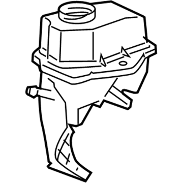 GM 19207430 Power Steering Pump Reservoir 19207430 GM Power Steering Pump Reservoir Illustration 1 of 1