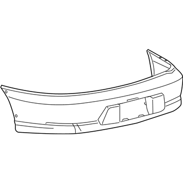 Chevy Cavalier Bumper Cover - 22573664