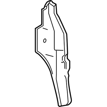 GM 84205541 Rear Insulator, Front Passenger Side 84205541 GM Rear Insulator, Front Passenger Side Illustration 1 of 1