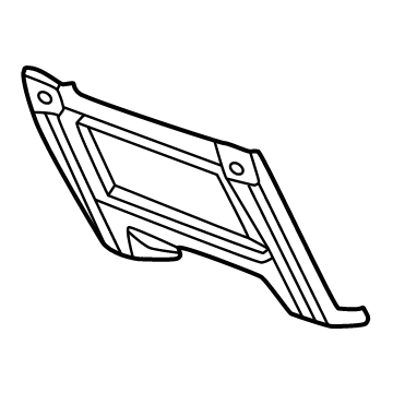 GM 85660158 Center Bracket, Front Lower 85660158 GM Center Bracket, Front Lower Illustration 1 of 1