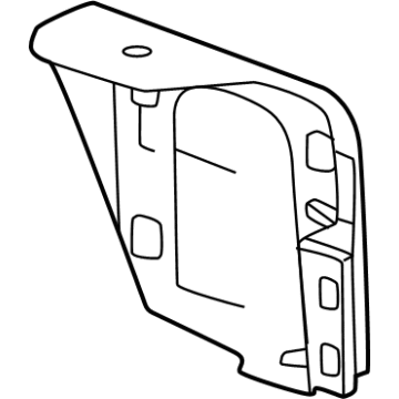 85646092 GM Support Bracket, Driver Side Illustration 1 of 1