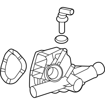 Buick 55512491 Water Outlet