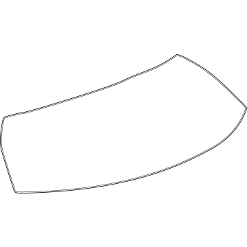 Cadillac 85810805 Lift Gate Glass