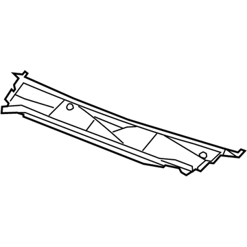 Cadillac 25902704 Cowl Grille