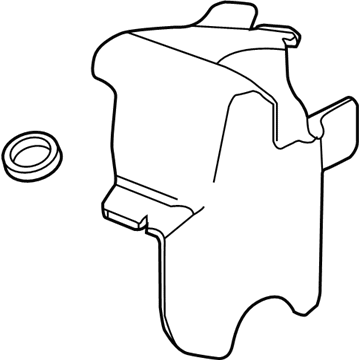 GM 12635864 Shield, Front 12635864 GM Shield, Front Illustration 1 of 1
