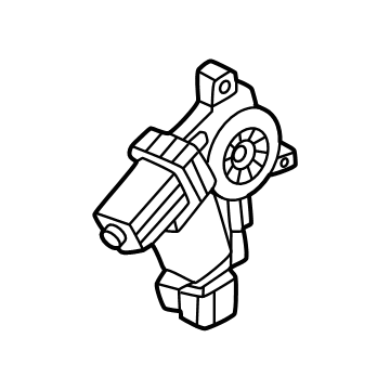 GM 26406113 Motor, Front Door Window Regulator 26406113 GM Motor, Front Door Window Regulator Illustration 1 of 1