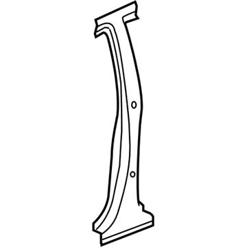 GM 20861682 Center Pillar Reinforcement, Passenger Side 20861682 GM Center Pillar Reinforcement, Passenger Side Illustration 1 of 1