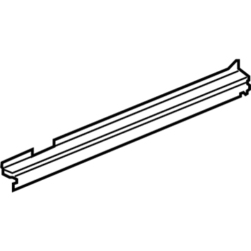 GM 25899709 Rocker Reinforcement, Outer Passenger Side 25899709 GM Rocker Reinforcement, Outer Passenger Side Illustration 1 of 1