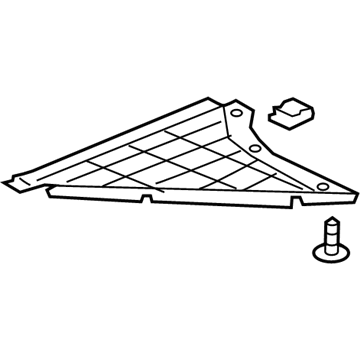 Cadillac 23254604 Deflector