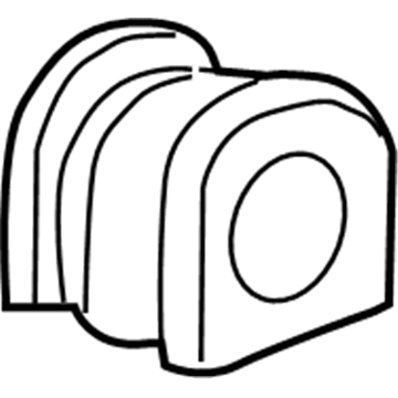 GM 15837427 Stabilizer Bar Bushing 15837427 GM Stabilizer Bar Bushing Illustration 1 of 1