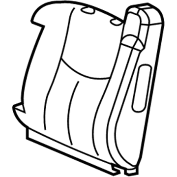 Chevy 19126746 Seat Back Cover