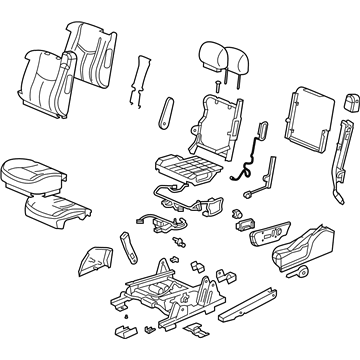 Chevy 19126833 Seat Assembly