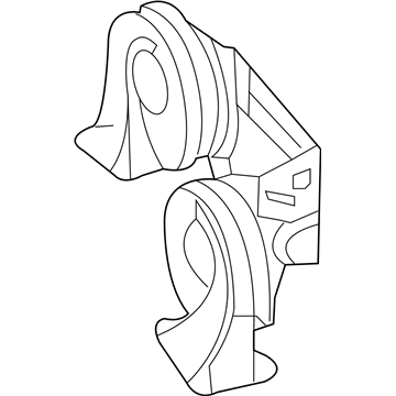 Chevy 10456322 Horn