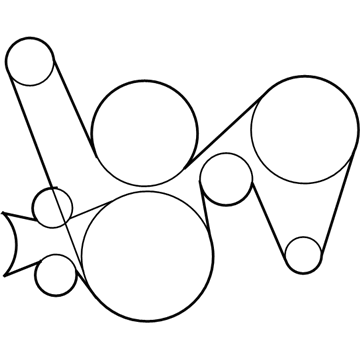 Pontiac GTO Serpentine Belt - 92067037
