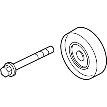 12610680 GM Idler Pulley Illustration 1 of 1