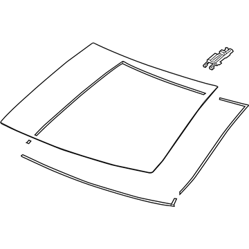 Cadillac Windshield - 23162366