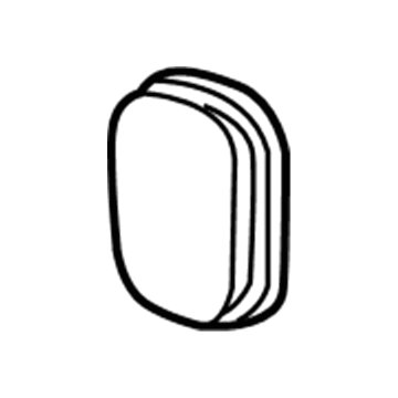13235679 GM Inner Hinge Pillar Insulator Illustration 1 of 1