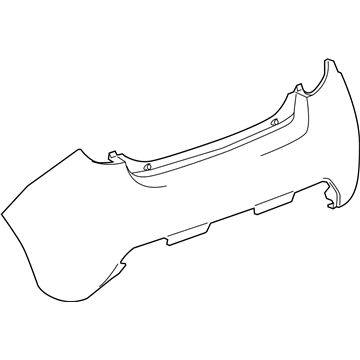 Chevy Spark Bumper Cover - 95258560