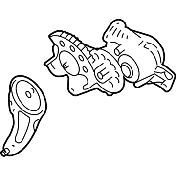 Cadillac SRX Tailgate Lock - 25889601