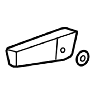 22958327 GM Armrest, Rear Driver Side Illustration 1 of 1