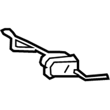 GM 22967505 Adjust Handle, Driver Side 22967505 GM Adjust Handle, Driver Side Illustration 1 of 1