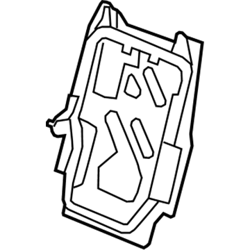 25797656 GM Seat Back Frame, Rear Driver Side Illustration 1 of 1