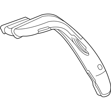 GM 25970145 Rear Duct 25970145 GM Rear Duct Illustration 1 of 1