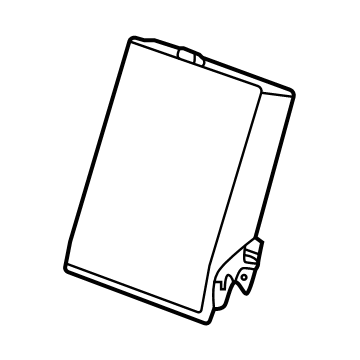 GM 42731299 Armrest, Black, Rear Center Passenger Side 42731299 GM Armrest, Black, Rear Center Passenger Side Illustration 1 of 1