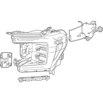GMC 86546577 Headlamp Assembly