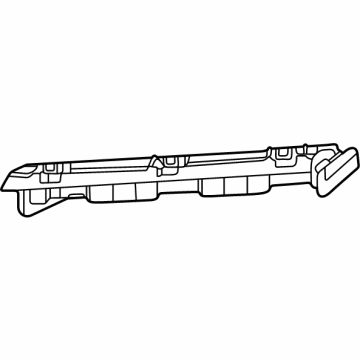 GM 84898705 Headlamp Assembly Spacer, Front Driver Side 84898705 GM Headlamp Assembly Spacer, Front Driver Side Illustration 1 of 1