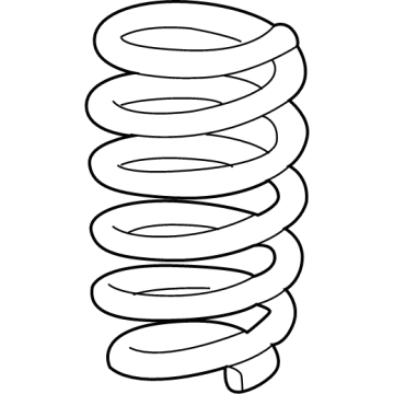 85578902 GM Coil Spring, Front Illustration 1 of 1