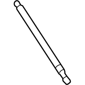 GM 25876679 Lift Cylinder, Driver Side 25876679 GM Lift Cylinder, Driver Side Illustration 1 of 1