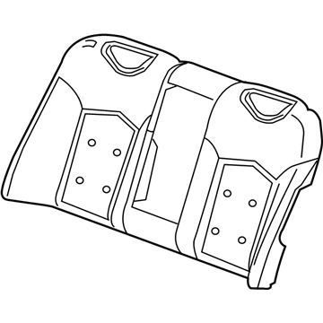 Cadillac CT6 Seat Cushion - 84074756