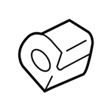 GM 25890814 Stabilizer Bar Insulator, Green Line 25890814 GM Stabilizer Bar Insulator, Green Line Illustration 1 of 1