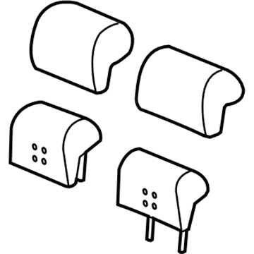 Cadillac 88993925 Headrest