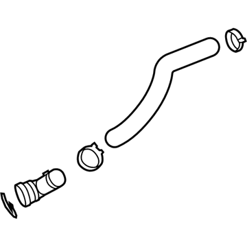 Chevy SS Water Hose - 92261483