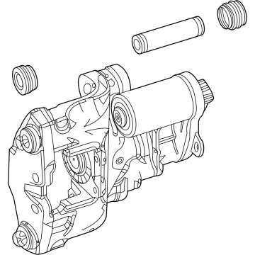 GM 13554351 Caliper, Driver Side 13554351 GM Caliper, Driver Side Illustration 1 of 1