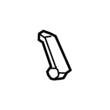 15901723 GM Release Handle, Rear Passenger Side Illustration 1 of 1